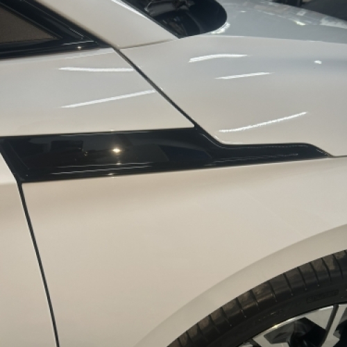 Skoda med flot lakfinish efter keramisk coating i Horsens